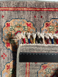 26272-Chobi Ziegler Hand-Knotted/Handmade Afghan Rug/Carpet Modern Authentic/Size: 3'3" x 1'7"