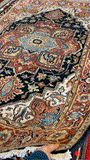 27888- Royal Heriz Hand-Knotted/Handmade Indian Rug/Carpet Traditional/Authentic/Size: 5'10" x 4'0"/178cmx 122cm