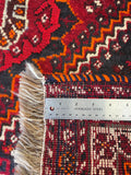 27892- Shiraz Persian Hand-knotted/Authentic/Traditional Nomadic/Tribal / Size: 5'5" x 3'7"/165cm x 109cm