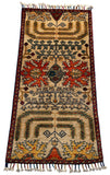 26165 -  Hand-knotted Contemporary Chobi Ziegler /Modern Carpet/Rug / Size:  3'3" x 1'6"