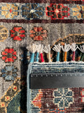 26254-Chobi Ziegler Hand-Knotted/Handmade Afghan Rug/Carpet Modern Authentic/Size: 3'1" x 1'8"/94cm x 51cm