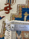 27869- Royal Heriz Hand-Knotted/Handmade Indian Rug/Carpet Traditional/Authentic/Size: 8'6" x 5'6"/259cmx 168cm