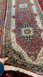27865- Royal Heriz Hand-Knotted/Handmade Indian Rug/Carpet Traditional/Authentic/Size: 17'10" x 2'7"/544cm x 79cm