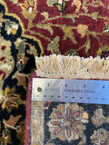 27865- Royal Heriz Hand-Knotted/Handmade Indian Rug/Carpet Traditional/Authentic/Size: 17'10" x 2'7"/544cm x 79cm