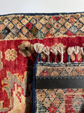 26478-Chobi Ziegler Hand-Knotted/Handmade Afghan Rug/Carpet Modern Authentic/Size: 3'2" x 1'7"