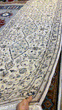 27874-Kashan Hand-Knotted/Handmade Persian Rug/Carpet Traditional/Authentic/Size:  9'10" x 3'3" /300cm x 99cm