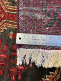 27889- Balutch Persian Hand-knotted Authentic/Nomadic/Tribal Rug/Carpet/ Size: 7'3" x 3'11"/221cm x 119cm