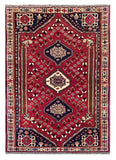 27860- Shiraz Persian Hand-knotted/Authentic/Traditional Nomadic/Tribal / Size: 8'4" x 5'3"/254cm x 160cm
