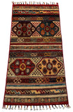 26237 - Hand-knotted Contemporary Chobi Ziegler /Modern Carpet/Rug / Size: 3'3" x1'6"