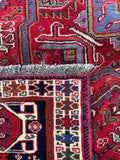 27860- Shiraz Persian Hand-knotted/Authentic/Traditional Nomadic/Tribal / Size: 8'4" x 5'3"/254cm x 160cm