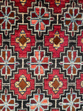 26277-Chobi Ziegler Hand-Knotted/Handmade Afghan Rug/Carpet Modern Authentic/Size: 3'3" x 1'8"