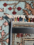 26243 - Hand-knotted Contemporary Chobi Ziegler /Modern Carpet/Rug / Size: 3'3" x 1'9"