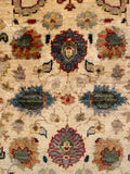 26494-Chobi Ziegler Hand-Knotted/Handmade Afghan Rug/Carpet Modern Authentic/Size: 2'9" x 1'9"
