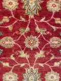 26516-Chobi Ziegler Hand-Knotted/Handmade Afghan Rug/Carpet Modern Authentic/Size: 3'0" x 2'0"