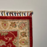 26516-Chobi Ziegler Hand-Knotted/Handmade Afghan Rug/Carpet Modern Authentic/Size: 3'0" x 2'0"