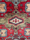 26491-Chobi Ziegler Hand-Knotted/Handmade Afghan Rug/Carpet Modern Authentic/Size: 2'9" x 1'9"