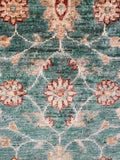 26515-Chobi Ziegler Hand-Knotted/Handmade Afghan Rug/Carpet Modern Authentic/Size: 3'0" x 2'0"
