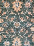 26316-Chobi Ziegler Hand-Knotted/Handmade Afghan Rug/Carpet Modern Authentic/Size: 3'0" x 1'9"