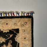 26522-Chobi Ziegler Hand-Knotted/Handmade Afghan Rug/Carpet Modern Authentic/Size: 2'9" x 2'0"