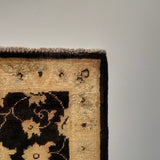 26519-Chobi Ziegler Hand-Knotted/Handmade Afghan Rug/Carpet Modern Authentic/Size: 3'1" x 2'0"