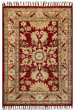 26253-Chobi Ziegler Hand-Knotted/Handmade Afghan Rug/Carpet Modern Authentic/Size: 2'8" x 1'8"
