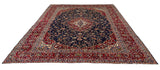 27968-Kashan Hand-Knotted/Handmade Persian Rug/Carpet Traditional/Authentic/Size: 12'8" x 9'7" /386cm x 292cm