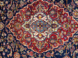 27968-Kashan Hand-Knotted/Handmade Persian Rug/Carpet Traditional/Authentic/Size: 12'8" x 9'7" /386cm x 292cm