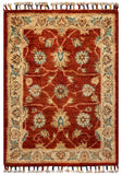 26524-Chobi Ziegler Hand-Knotted/Handmade Afghan Rug/Carpet Modern Authentic/Size: 2'8" x 1'8"