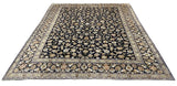 27967-Kashan Hand-Knotted/Handmade Persian Rug/Carpet Traditional/Authentic/Size: 13'4" x 10'5" /406cm x 318cm