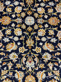 27967-Kashan Hand-Knotted/Handmade Persian Rug/Carpet Traditional/Authentic/Size: 13'4" x 10'5" /406cm x 318cm