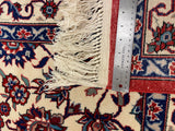 27961- Isfahan Persian Hand-Knotted Authentic/Traditional Carpet/Rug/ Size: 9'10" x 7'0"/300cm x 213cm