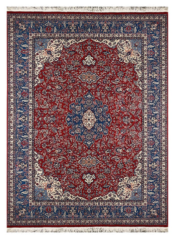 27960- Isfahan Persian Hand-Knotted Authentic/Traditional Carpet/Rug/ Size: 11'9" x 8'7"/358cm x 262cm