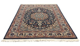 27962- Isfahan Persian Hand-Knotted Authentic/Traditional Carpet/Rug/ Size: 8'0" x 5'9"/255cm x 175cm