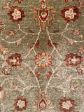 26297-Chobi Ziegler Hand-Knotted/Handmade Afghan Rug/Carpet Modern Authentic/Size: 2'9" x 1'9"