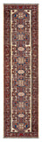 25357-Royal Kazak Hand-Knotted/Handmade Afghan Rug/Carpet Tribal/Nomadic Authentic/ Size: 11'4" x 2'9"/345m x 84cm