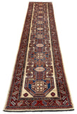 25357-Royal Kazak Hand-Knotted/Handmade Afghan Rug/Carpet Tribal/Nomadic Authentic/ Size: 11'4" x 2'9"/345m x 84cm