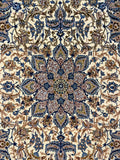 27545- Isfahan Persian Hand-Knotted Authentic/Traditional Carpet/Rug/ Size: 5'10" x 3'6"/178cm x 107cm