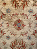 26517-Chobi Ziegler Hand-Knotted/Handmade Afghan Rug/Carpet Modern Authentic/Size: 3'0" x 2'0"