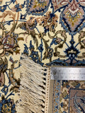 27545- Isfahan Persian Hand-Knotted Authentic/Traditional Carpet/Rug/ Size: 5'10" x 3'6"/178cm x 107cm