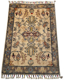 26514-Chobi Ziegler Hand-Knotted/Handmade Afghan Rug/Carpet Modern Authentic/Size: 2'9" x 2'0"