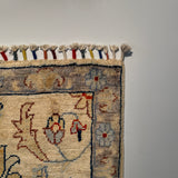 26514-Chobi Ziegler Hand-Knotted/Handmade Afghan Rug/Carpet Modern Authentic/Size: 2'9" x 2'0"