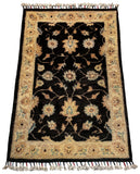 26518-Chobi Ziegler Hand-Knotted/Handmade Afghan Rug/Carpet Modern Authentic/Size: 3'1" x 2'0"