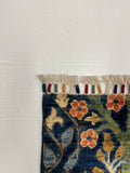 27815-Chobi Ziegler Handmade/Hand-knotted Afghan Rug/Carpet Tribal/Nomadic Authentic/ Size: 7'5" x 5'5" / 226cm x 175cm