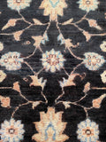 26518-Chobi Ziegler Hand-Knotted/Handmade Afghan Rug/Carpet Modern Authentic/Size: 3'1" x 2'0"
