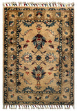 26511-Chobi Ziegler Hand-Knotted/Handmade Afghan Rug/Carpet Modern Authentic/Size: 2'9" x 2'0"