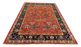 27657- Royal Heriz Hand-Knotted/Handmade Afghan Rug/Carpet Traditional/Authentic/Size:  9'3" x 6'1"/282cmx 183cm
