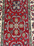 27522-Kazak Hand-Knotted/Handmade Afghan Rug/Carpet Tribal/Nomadic Authentic/ Size: 6'6" x 3'8"/198cm x 142cm