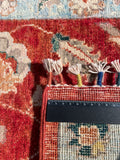 26525-Chobi Ziegler Hand-Knotted/Handmade Afghan Rug/Carpet Modern Authentic/Size: 3'0" x 1'9"