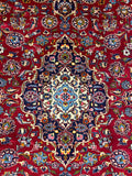 27498-Kashan Hand-Knotted/Handmade Persian Rug/Carpet Traditional/Authentic/Size:  10'1" x 6'7" /307cm x 201cm
