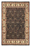 27353-Hamadan Hand-Knotted/Handmade Persian Rug/Carpet Tribal/Nomadic Authentic/ Size: 8'8" x 5'5"/263cm x 164cm